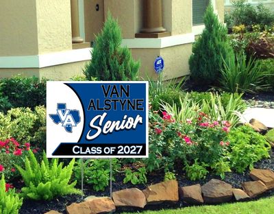 Van Alstyne Panthers - SENIOR 2027 YARD SIGN
