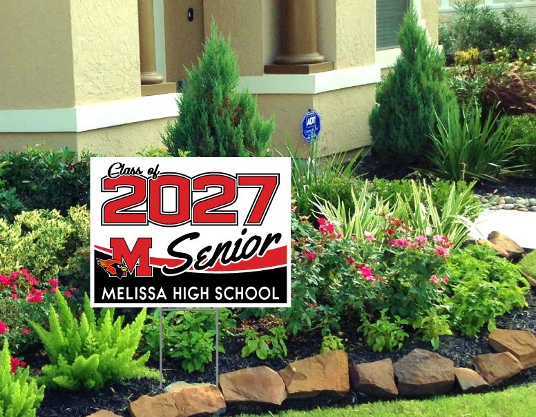Melissa Cardinals - SENIOR 2027 YARD SIGN