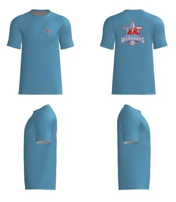 North Texas Warhawks - SUBLIMATED CREW SHIRT