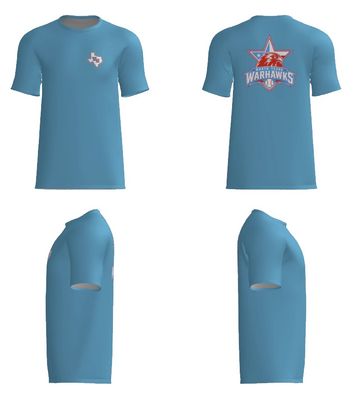 North Texas Warhawks - SUBLIMATED CREW SHIRT