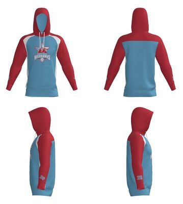 North Texas Warhawks - SUBLIMATED FLEECE HOODIE