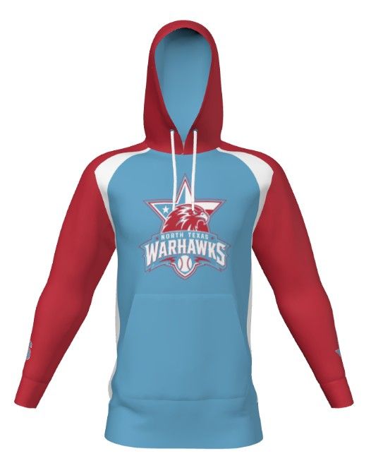 North Texas Warhawks - SUBLIMATED FLEECE HOODIE