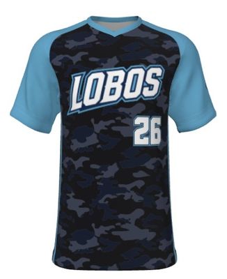 LEAYSA - TEBA Navy Camo Fall 2026 Jersey