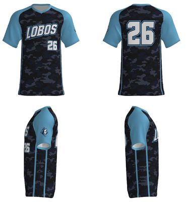 LEAYSA - TEBA Navy Camo Fall 2026 Jersey