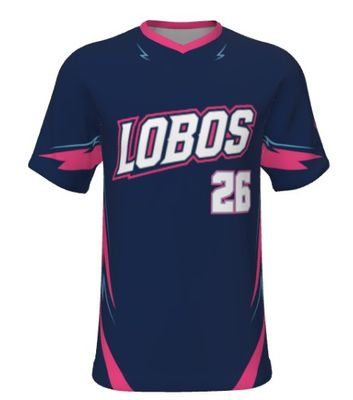 LEAYSA - TEBA Navy Pink Camo Fall 2026 Jersey