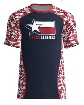 Texas Legends - NAVY CAMO JERSEY