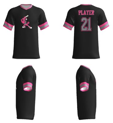 Cardinals - Qualls - BLACK/PINK GAME JERSEY
