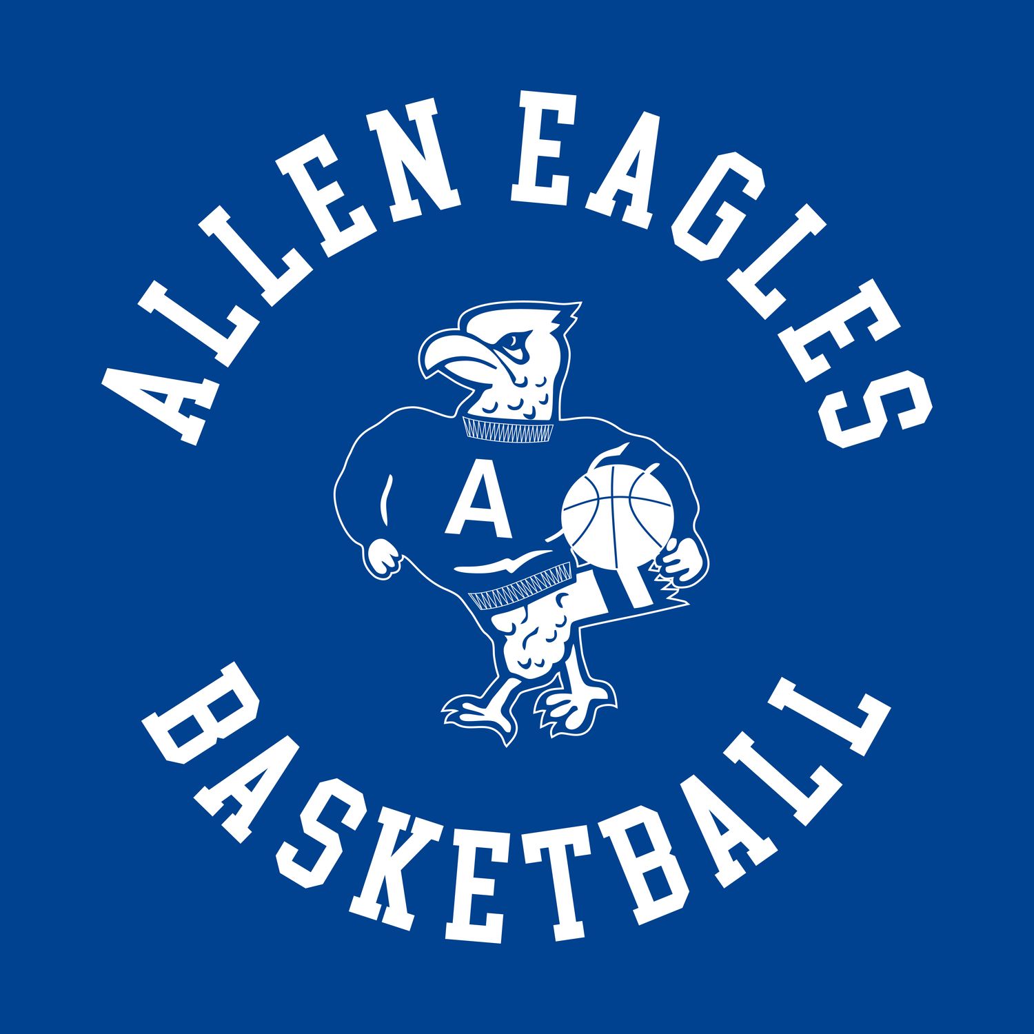 Allen Basketball - CLASSIC CIRCLE