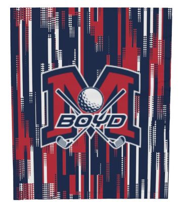 Boyd Golf - SUBLIMATED FLEECE BLANKET