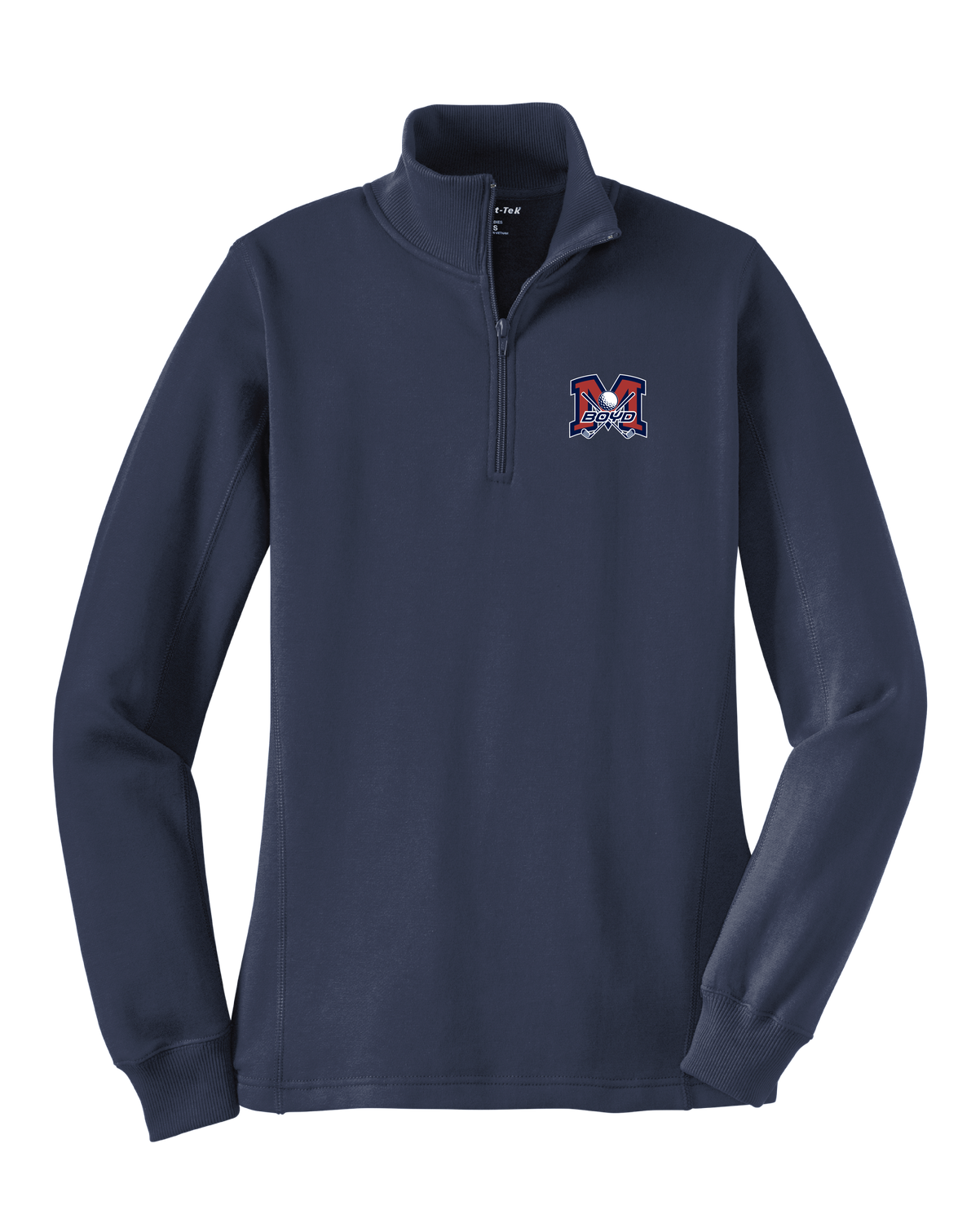Boyd Golf - LADIES FLEECE 1/4 ZIP, Garment Color: True Navy