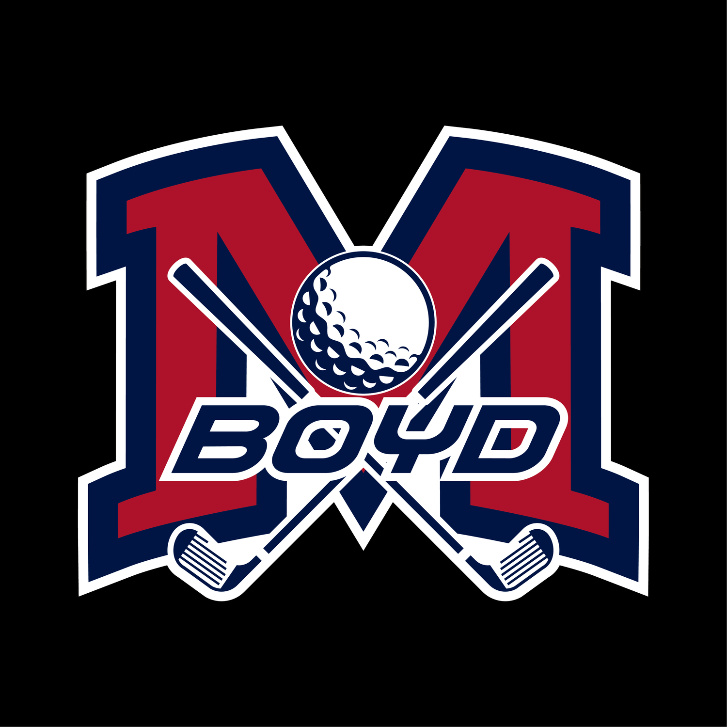 Boyd Golf - LOGO WINDOW DECAL
