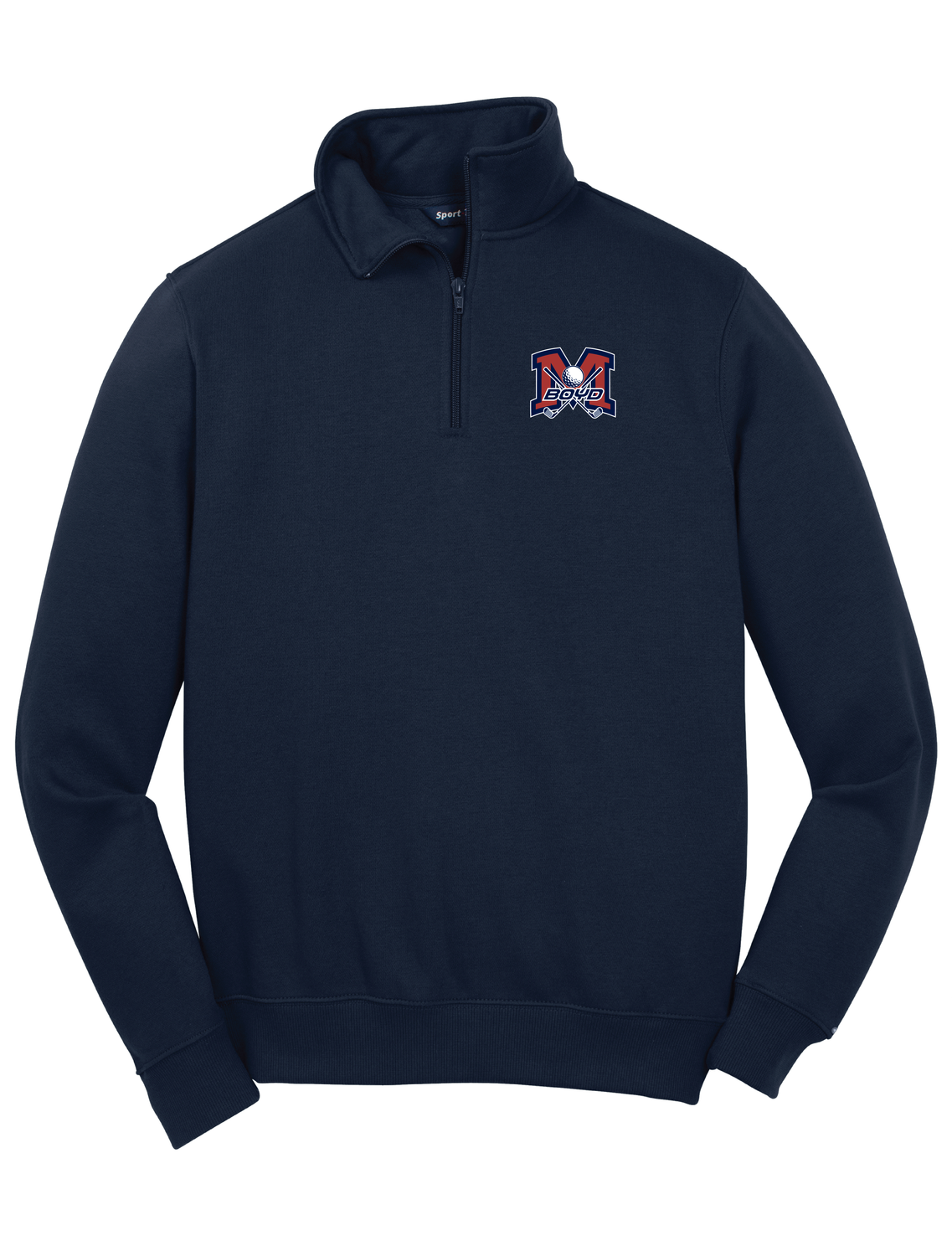 Boyd Golf - MENS FLEECE 1/4 ZIP, Garment Color: True Navy