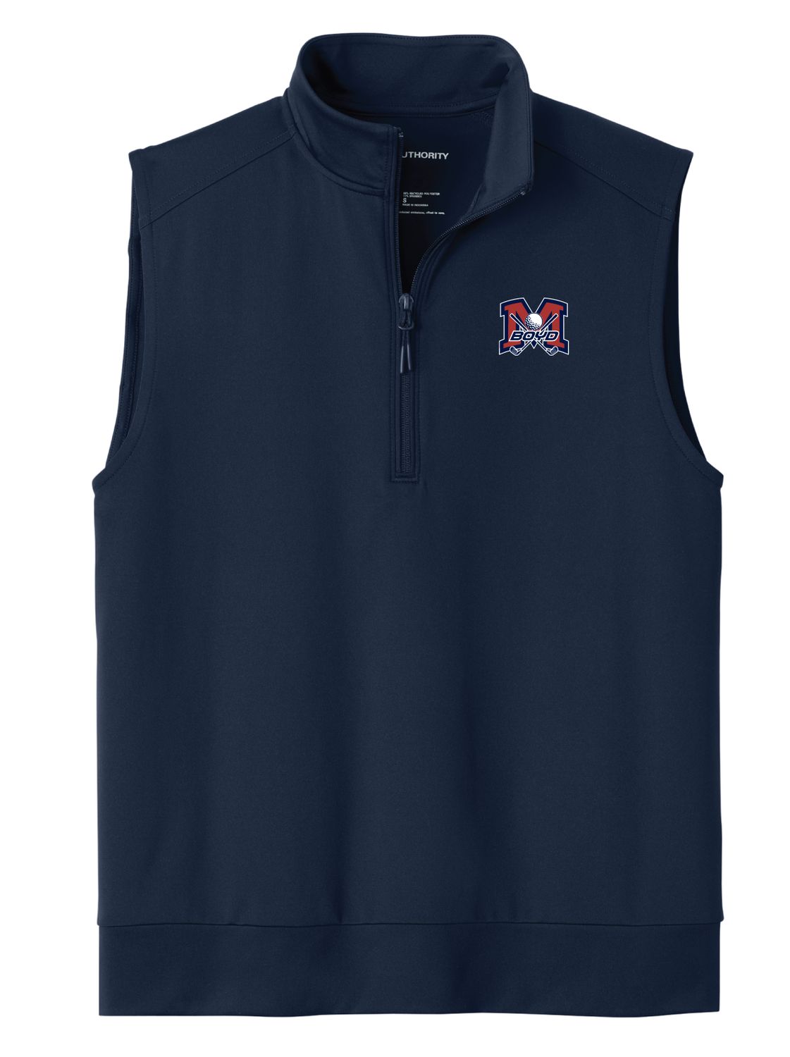 Boyd Golf - DOUBLE-KNIT 1/4 ZIP VEST