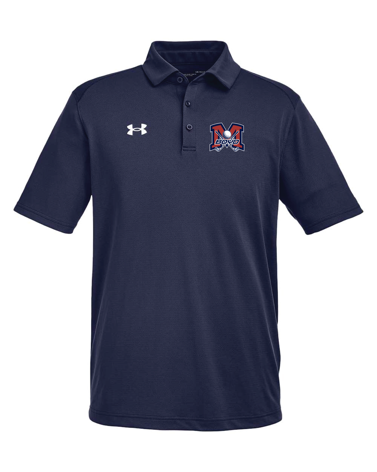 Boyd Golf - UNDER ARMOUR UNISEX TECH POLO, Garment Color: Midnight Navy