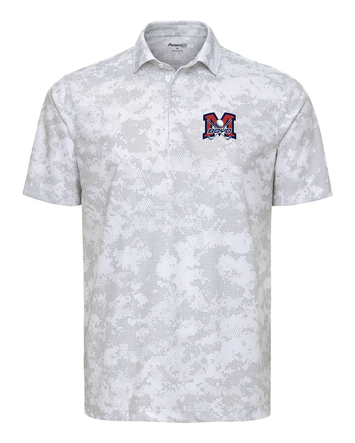 Boyd Golf - PARAGON MONTEREY PRINTED POLO