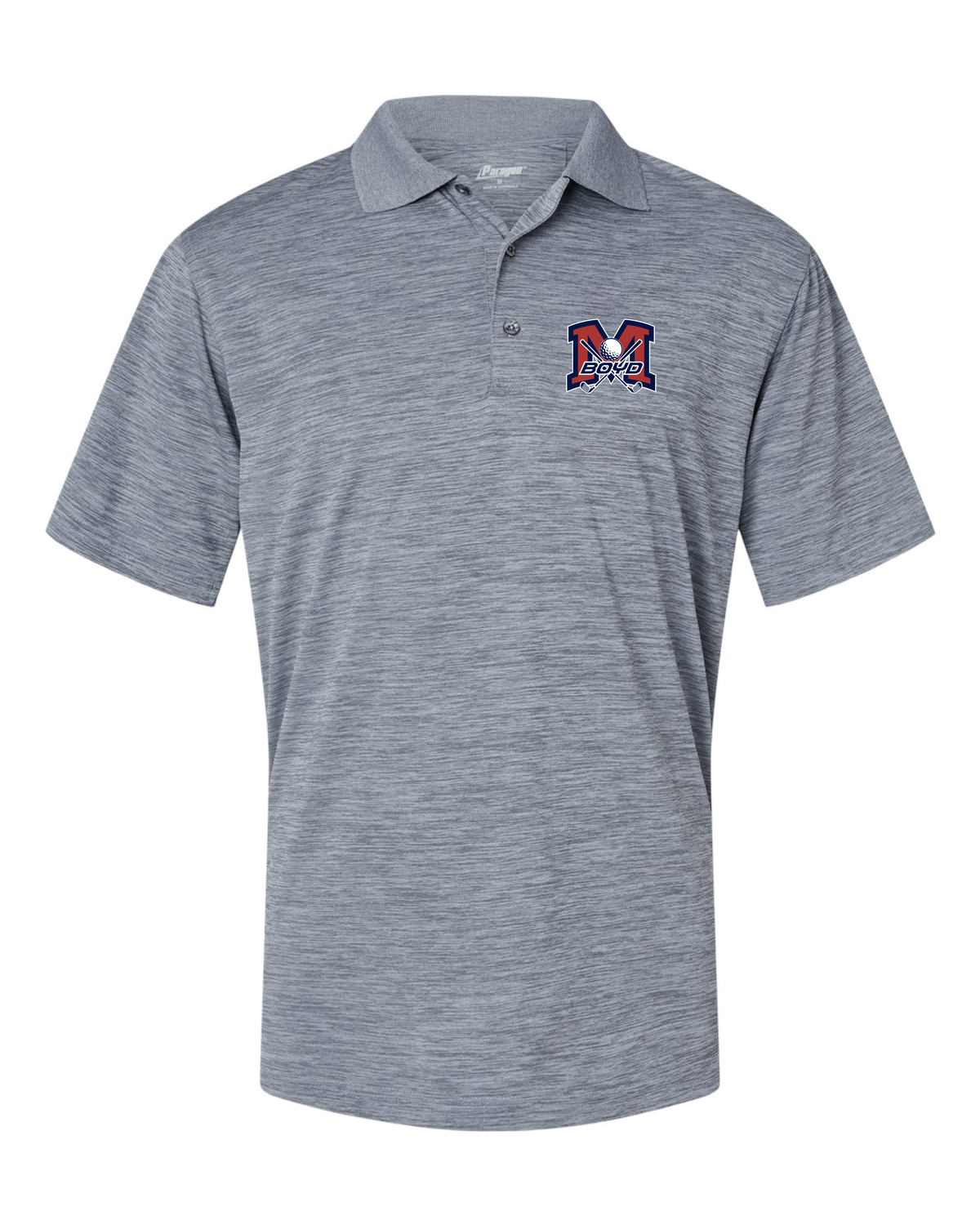 Boyd Golf - PARAGON STRIATED HEATHER POLO