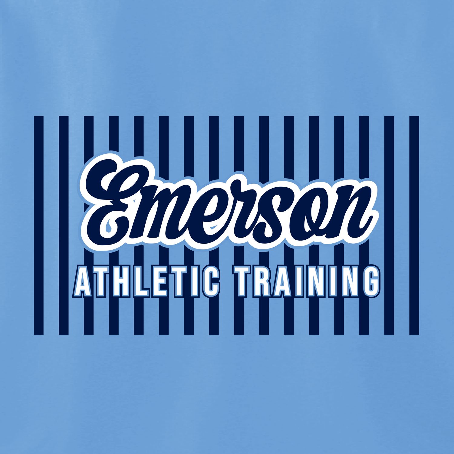 Emerson Athletic Training - STRIPED SCRIPT