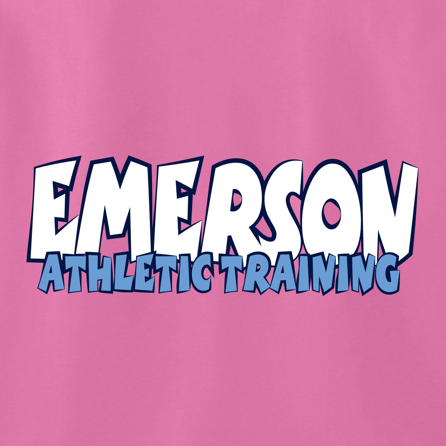 Emerson Athletic Training - CARTOON LETTERS