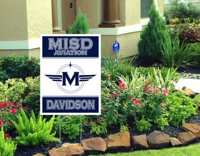 MISD Aviation - YARD SIGN