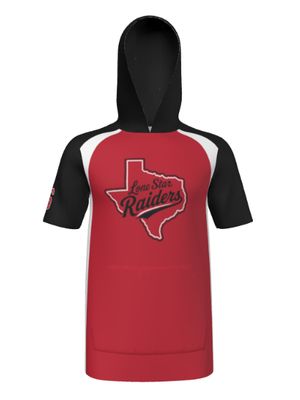Lone Star Raiders - Clay - SHORT SLEEVE HOODIE