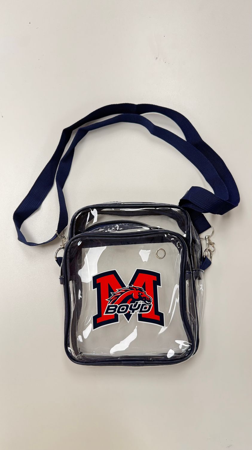 Boyd Broncos - Clear Crossbody