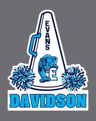 Evans Panthers - Cheer - Yard Sign