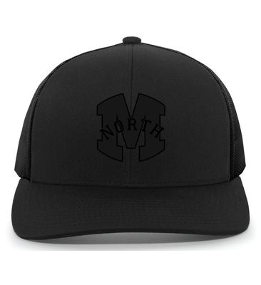 North Bulldogs - BLACKOUT SNAPBACK