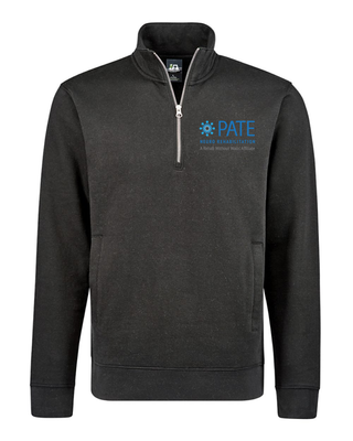 Pate Neuro Rehab - Unisex BTB Fleece Quarter-Zip Sweatshirt