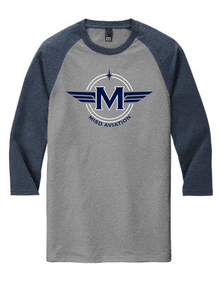 MISD Aviation - TRI-BLEND 3/4 SLEEVE
