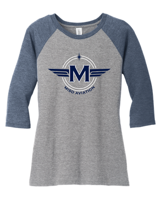 MISD Aviation - TRI-BLEND 3/4 SLEEVE