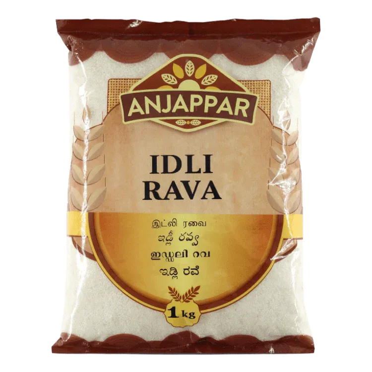 Anjappar Idli Rava 1kg pack available at Village Groceries - Indian Groceries Online in Germany