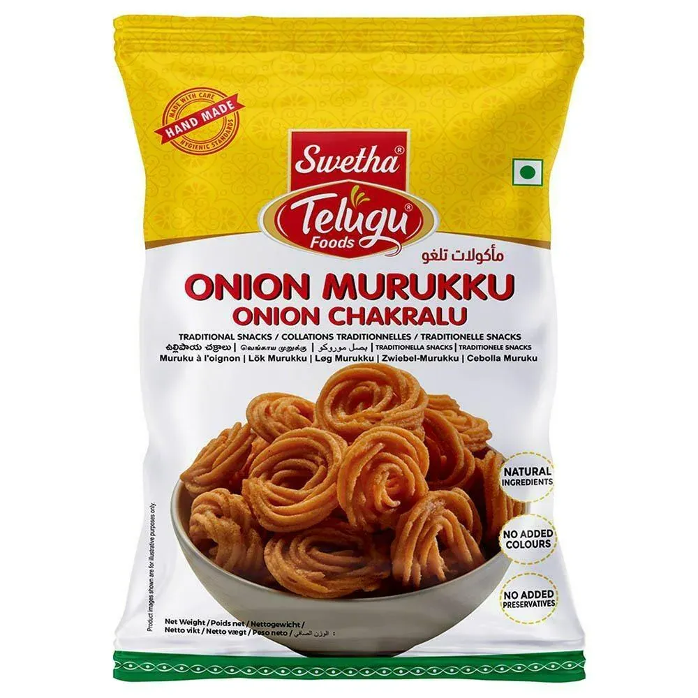 Telugu Foods Onion Murukku - 170G