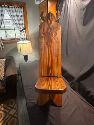 Three Horn Viking/Camping/BackYard/Stargazing Chairs