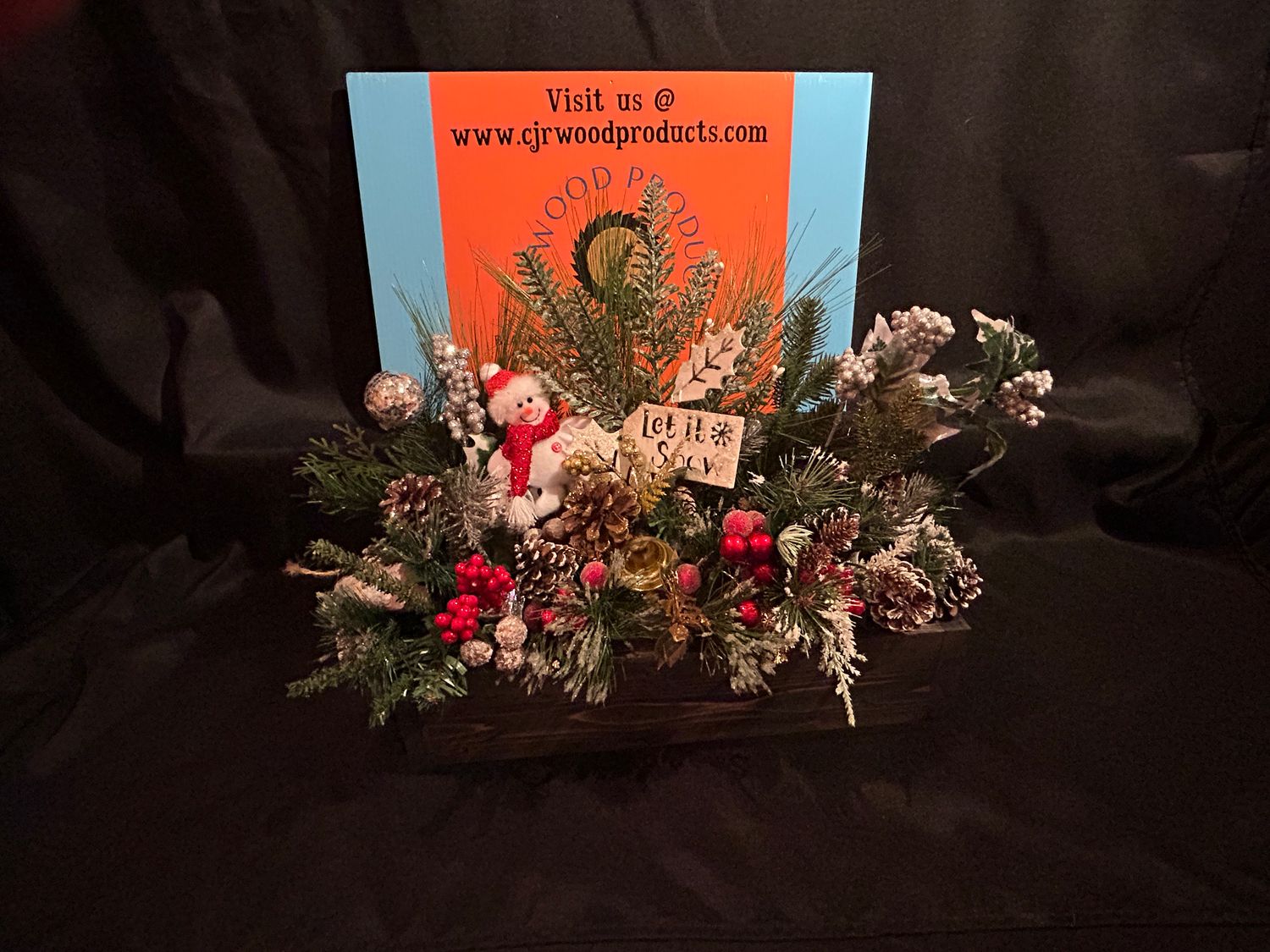 Rustic Floral Box