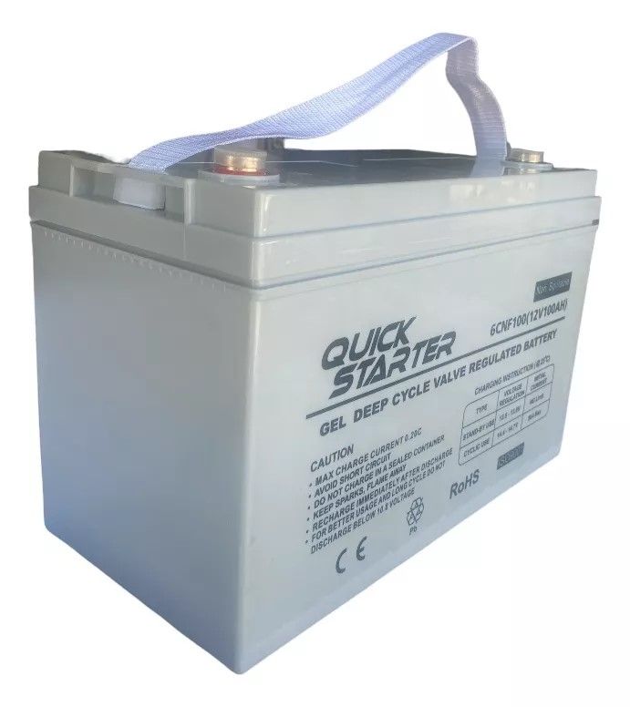 Batería Gel Ciclo Profundo 12v 100ah Baterias Solar Ups