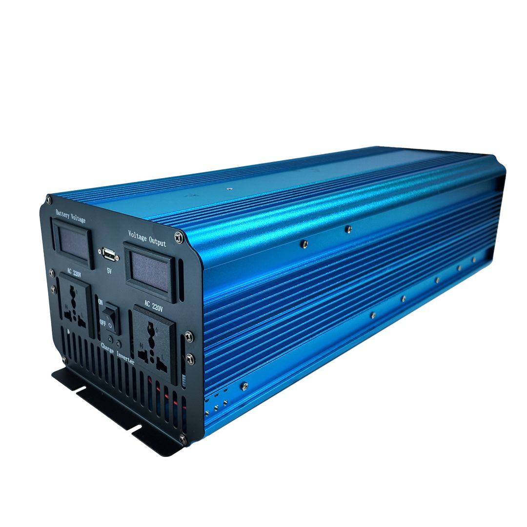 Inversor De Voltaje Onda Pura 3000w 12/24vdc 30/18a