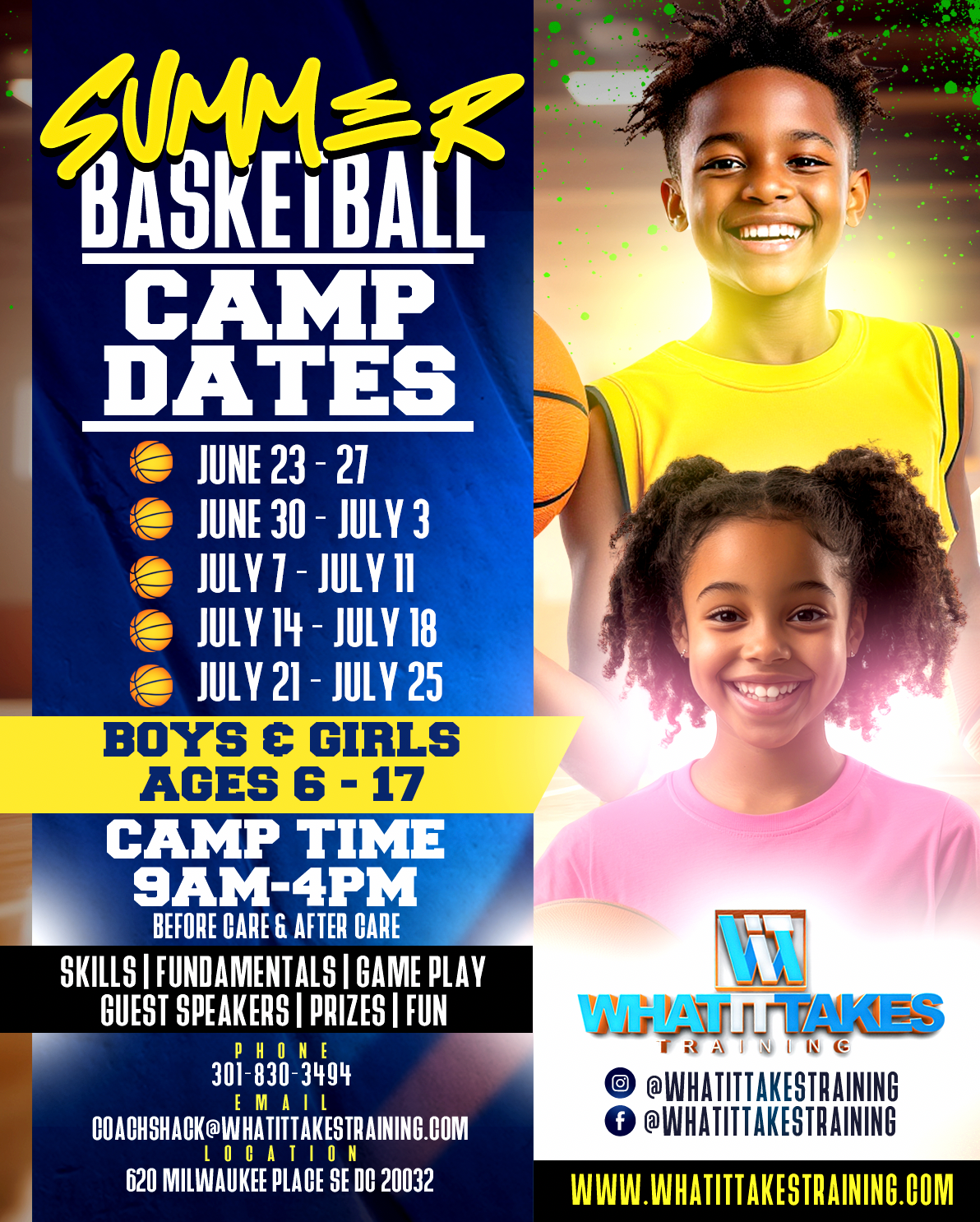 Summer Basketball Camp