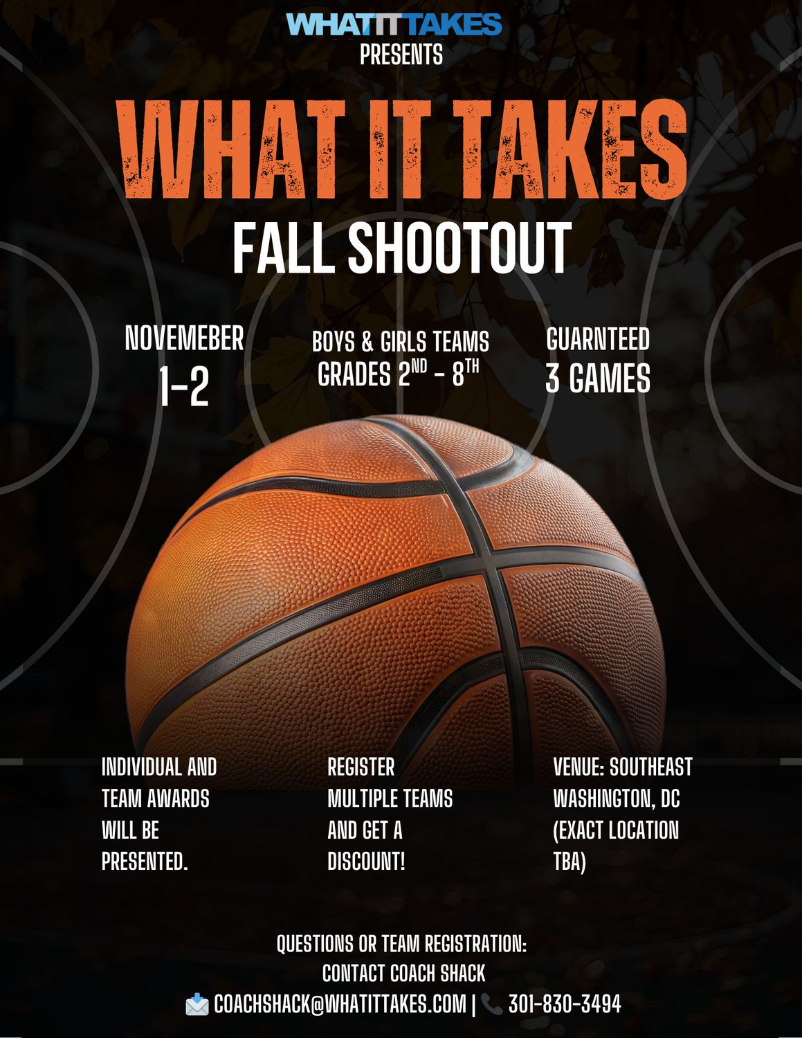 What It Takes Fall Shootout