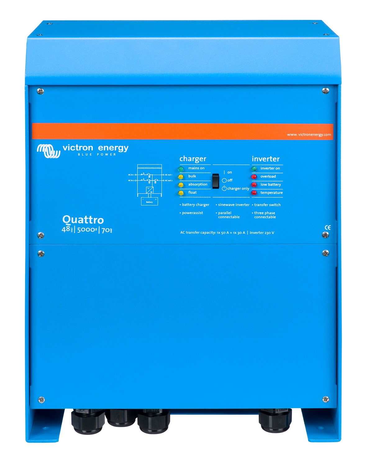 Victron Quattro 48/5000/70-50 230V