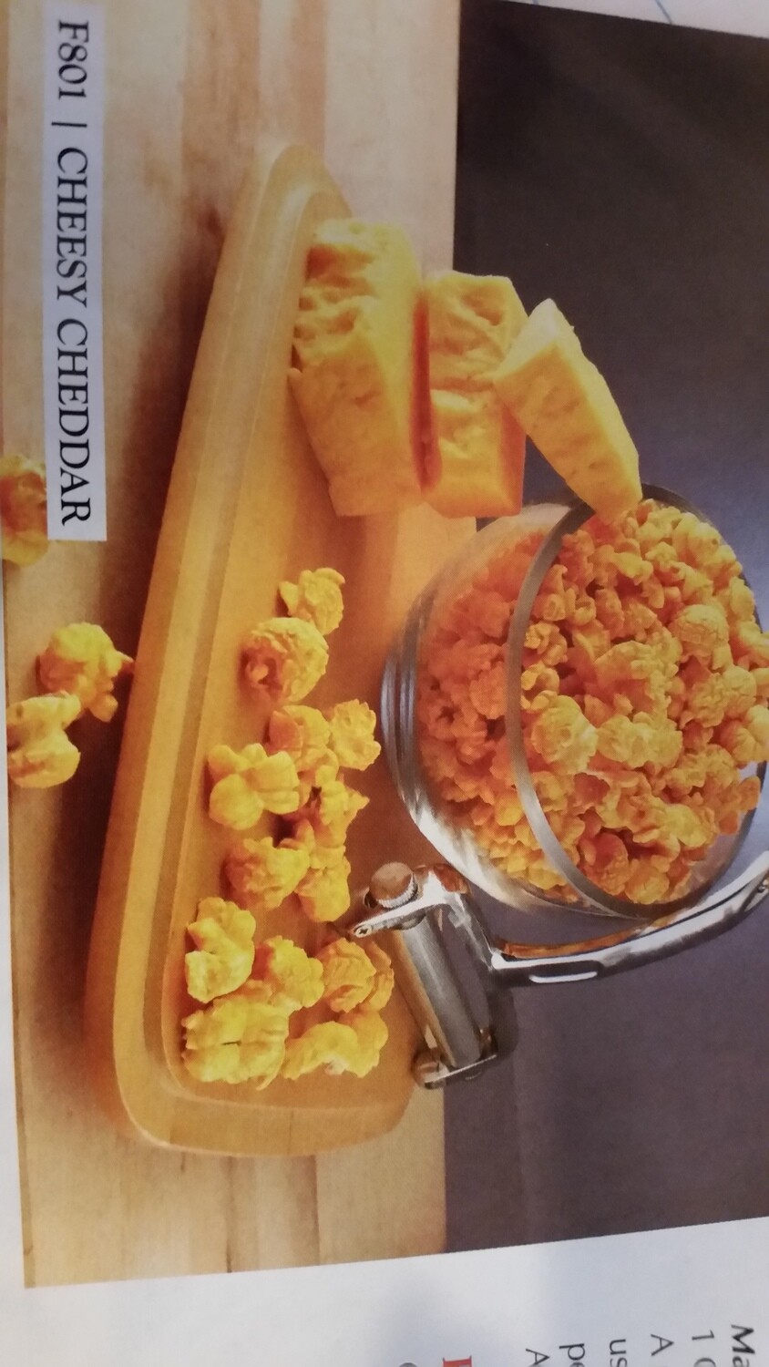 F801 Cheesy Cheddar 1 gal. bgs