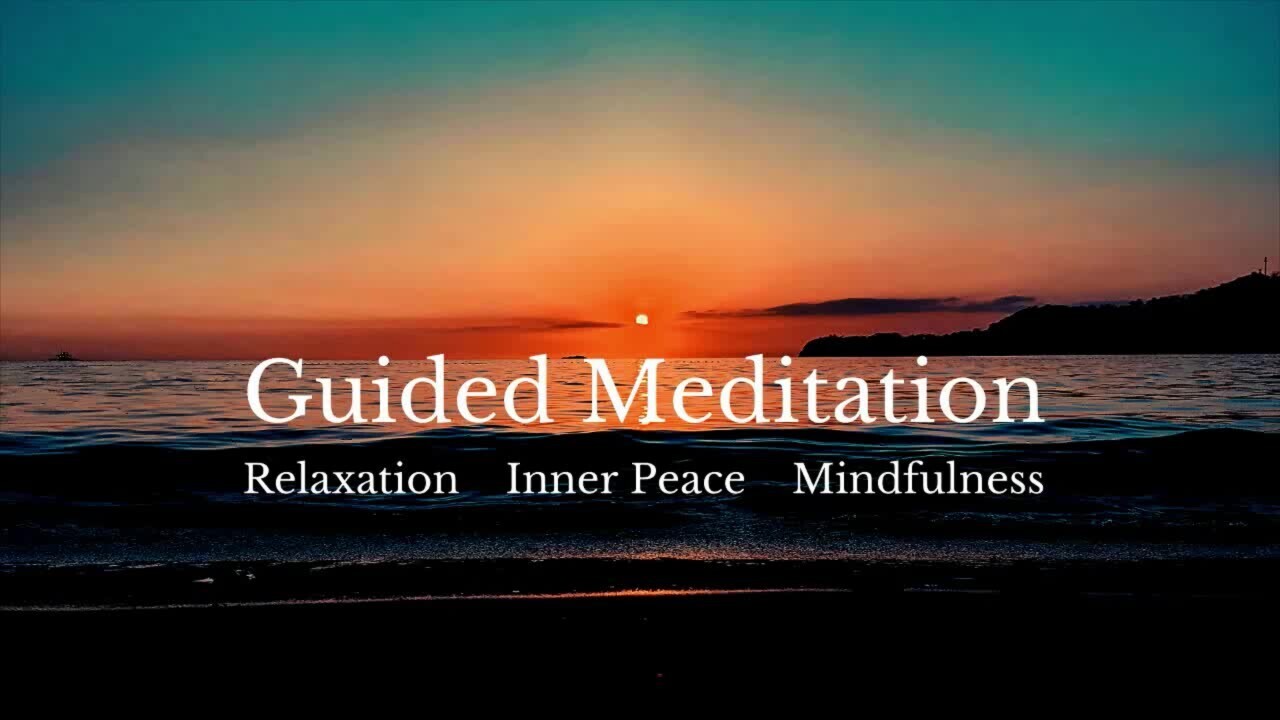 GUIDED MEDITATION: Relaxing  QUANTUM JOURNEY TO INNER PEACE - 20 min (Digital MP4 format)