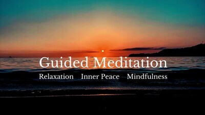 GUIDED MEDITATION: Relaxing  QUANTUM JOURNEY TO INNER PEACE - 20 min (Digital MP4 format)