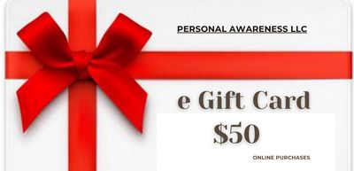 PERSONAL AWARENESS LLC - e Gift card