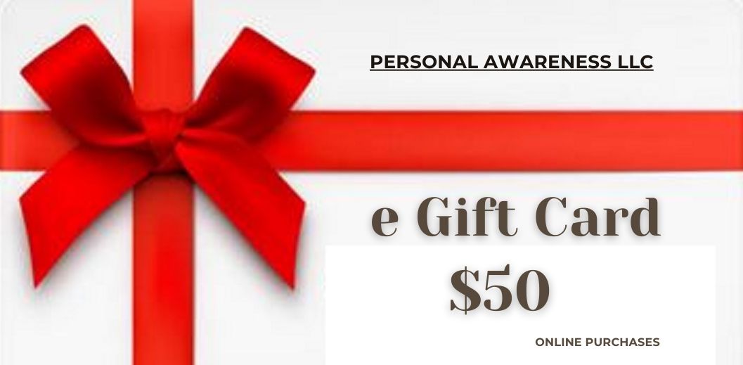 PERSONAL AWARENESS LLC - e Gift card