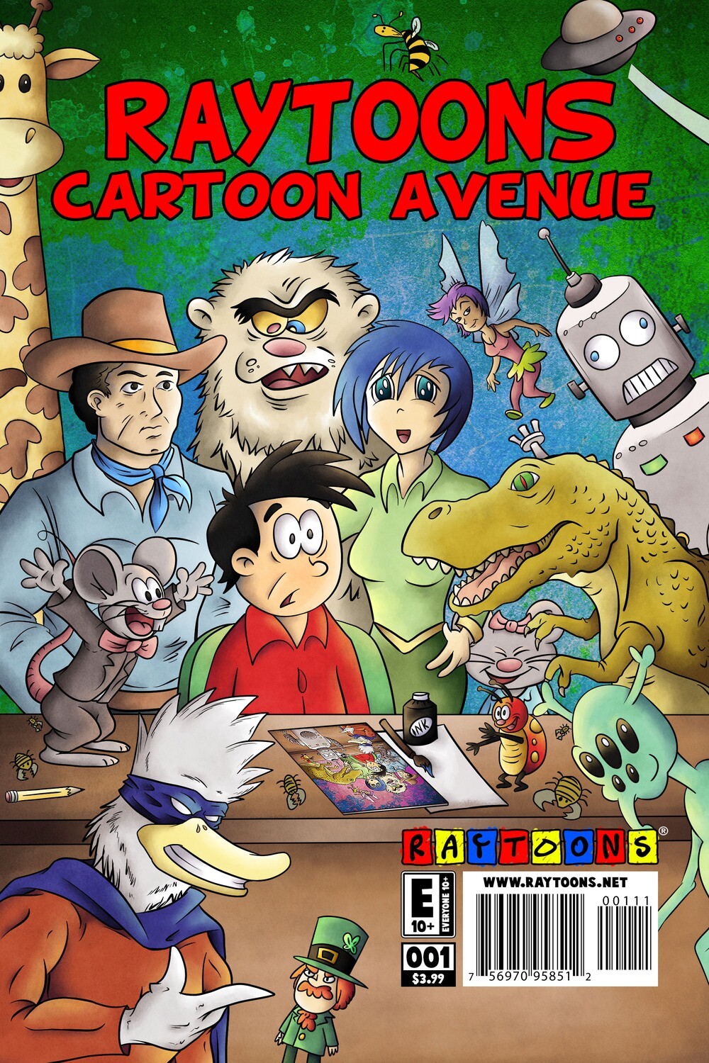 Raytoons Cartoon Avenue Comics Anthology Series