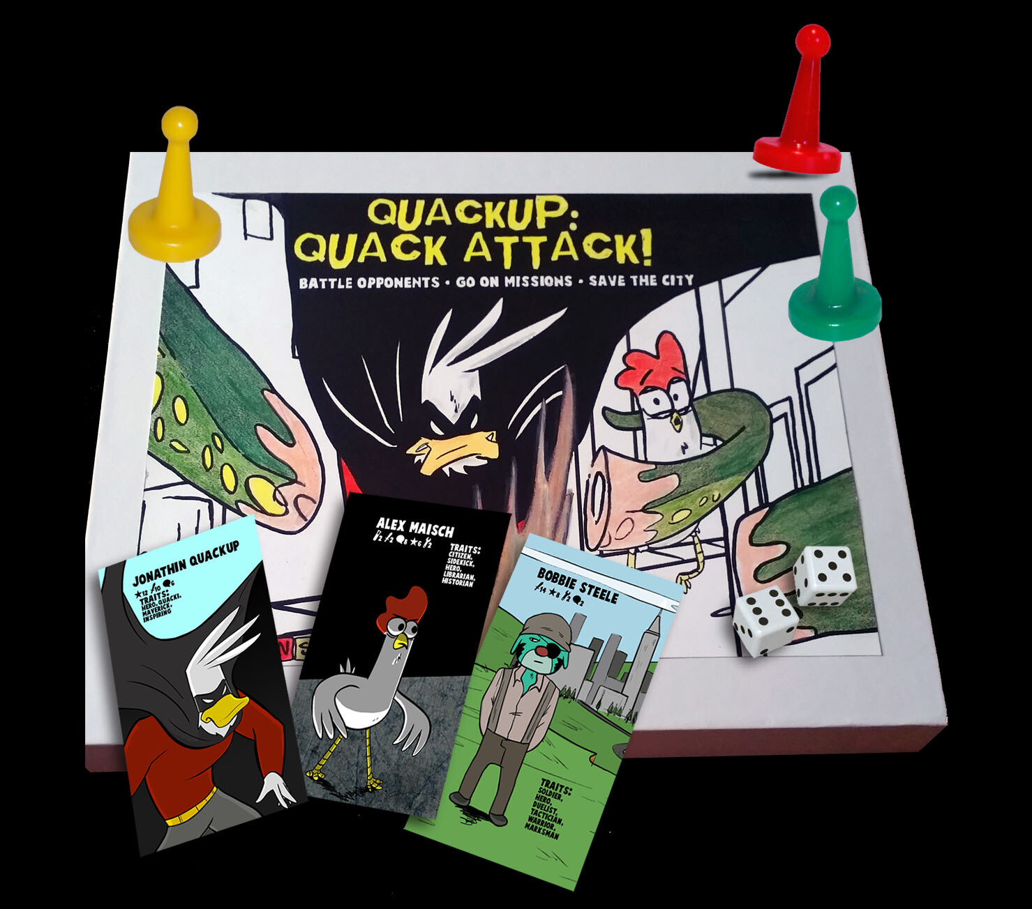 Quackup: Quack Attack Tabletop Game