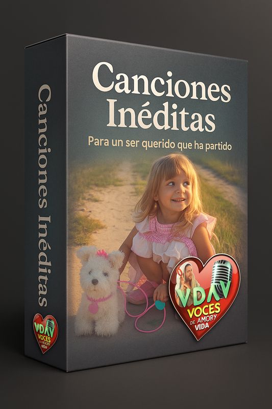 Canciones inéditas para un ser querido que ha partido