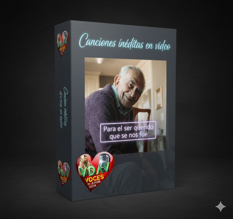 Canciones inéditas en video para el ser querido que se nos fue