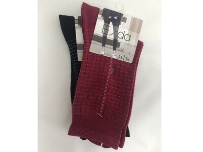 Damen Socken Glitzerstreifen Doppelpack Damen Socken Glitzerstreifen Doppelpack
