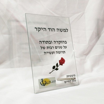 מגן זכוכית מלבני בהדפסה ישירה – 2 מידות לבחירה מגן זכוכית מלבני בהדפסה ישירה – 2 מידות לבחירה